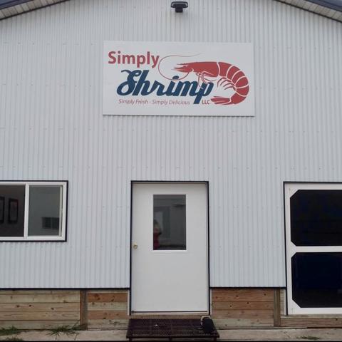 The Simply Shrimp building, a former calving barn